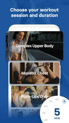 Upper Body Training - Chest, A android App screenshot 6